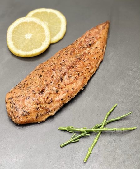 Peppered Hot Smoked Mackerel Fillets